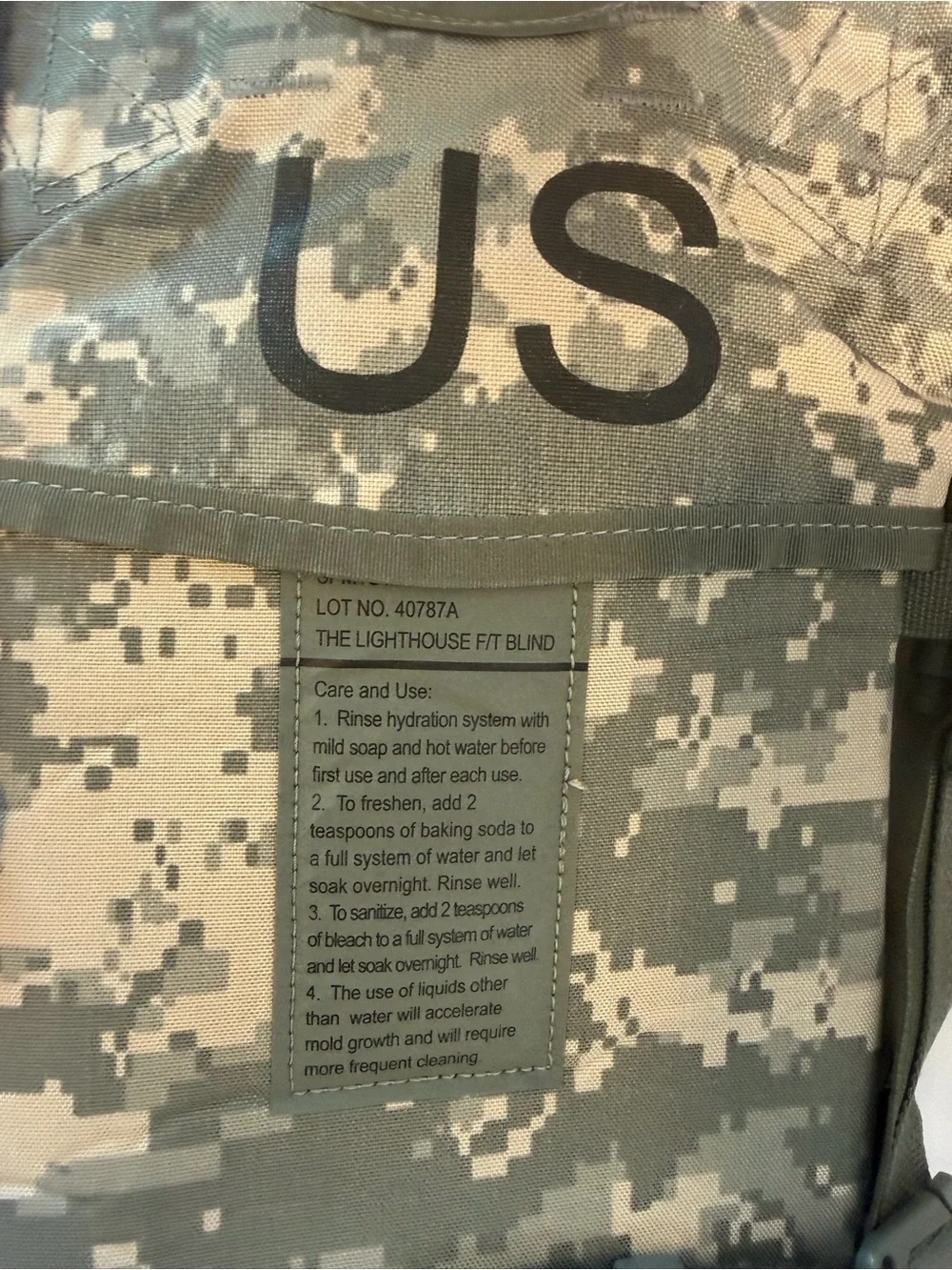 U.S. Army durable tactical